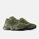 New Balance 9060 Dark Olivine Olivine Black