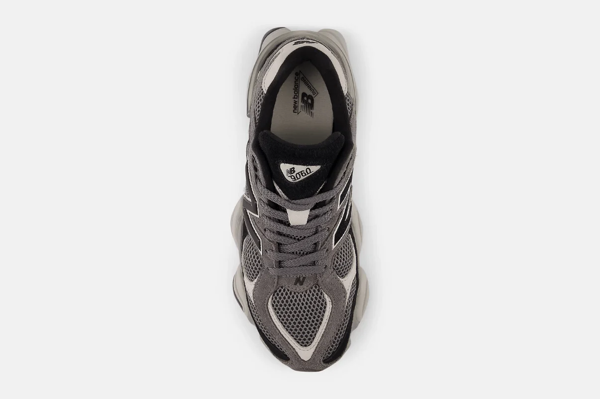 Tênis New Balance 9060 Black Castlerock Preto