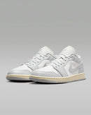 Tênis Air Jordan 1 Low Neutral Grey Coconut Milk Cinza