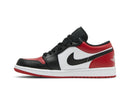 Tênis Air Jordan 1 Low Bred Toe Vermelho
